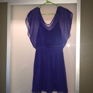 Express purple dress